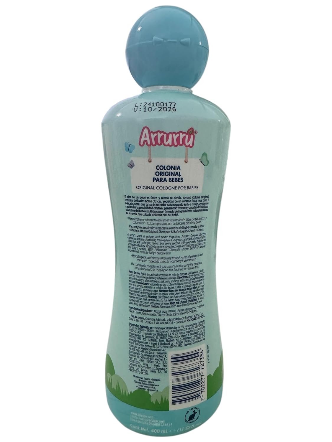 Colonia Original Azul 27.5 Fl.Oz (800 Ml)