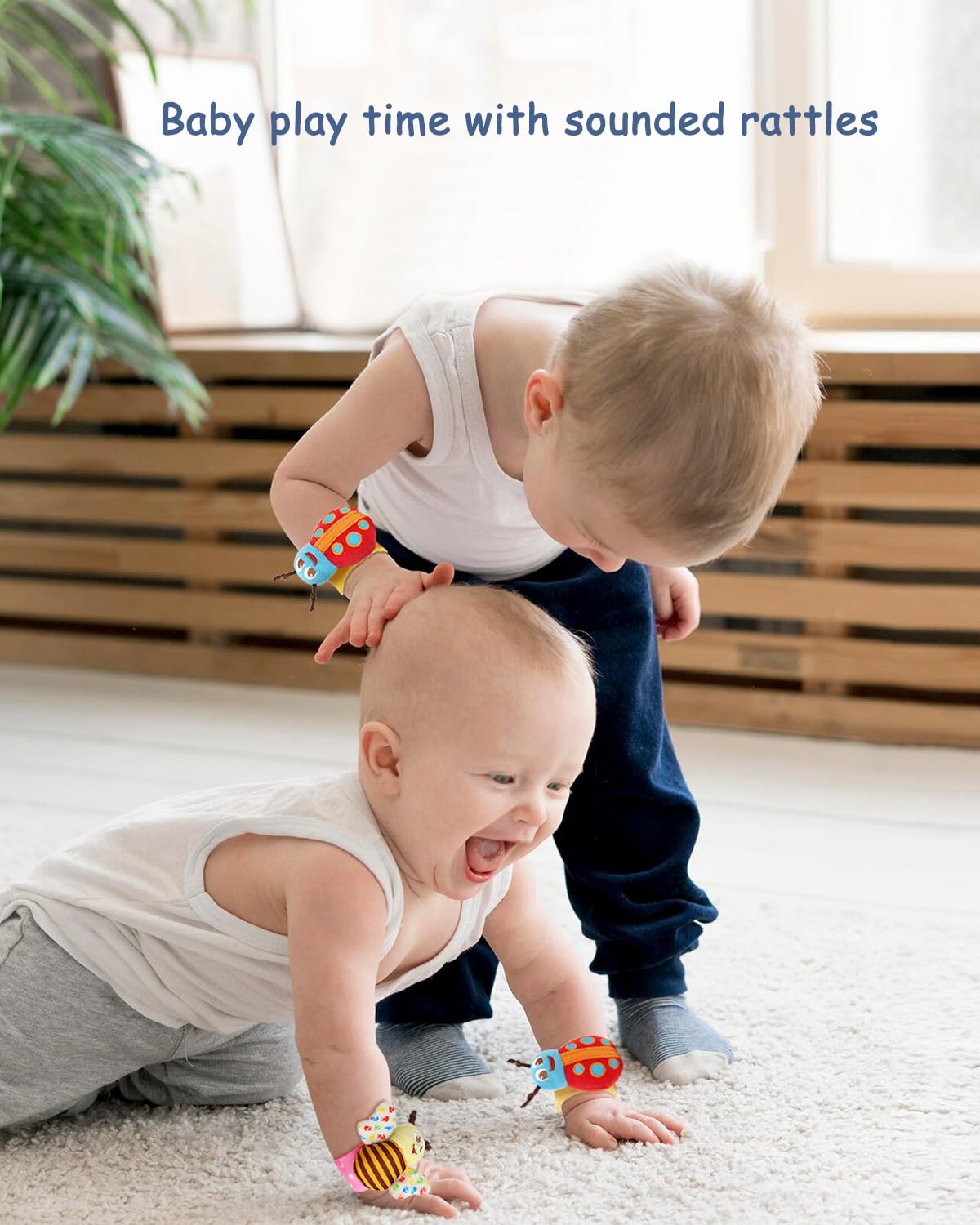 Baby Rattles Gift Set – Hand & Foot Toys for 0–12 Months