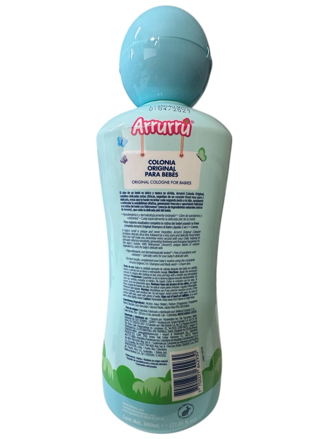 Colonia Original Azul 27.5 Fl.Oz (800 Ml)