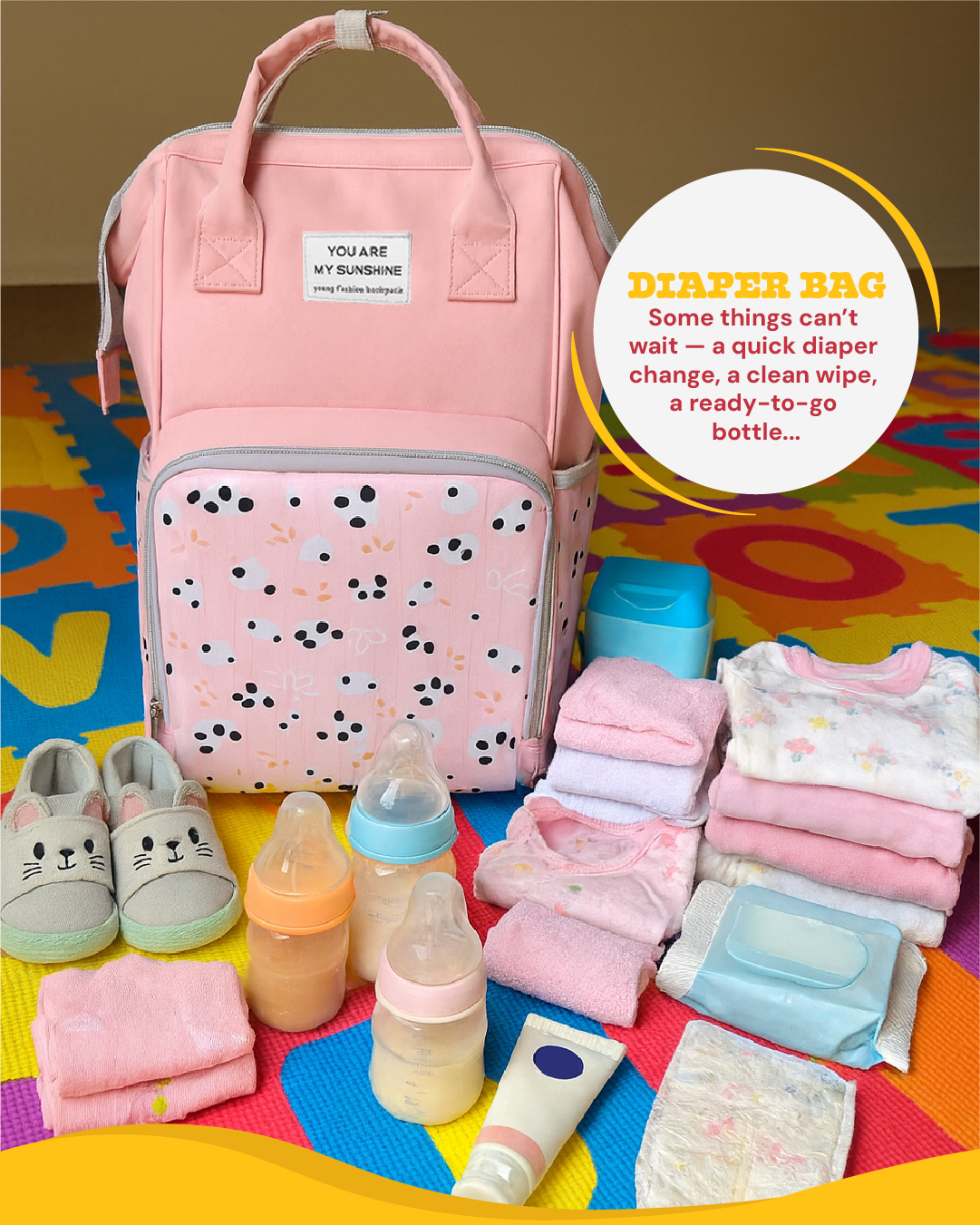 Smart Diaper Bag – Keep Everything Organized for You and Your Baby