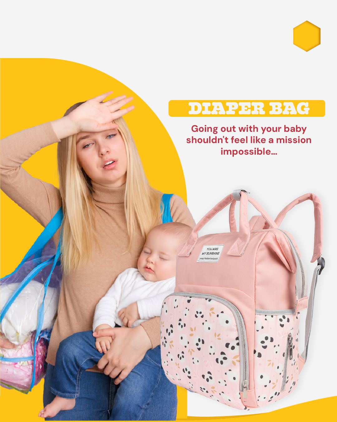 Smart Diaper Bag – Keep Everything Organized for You and Your Baby