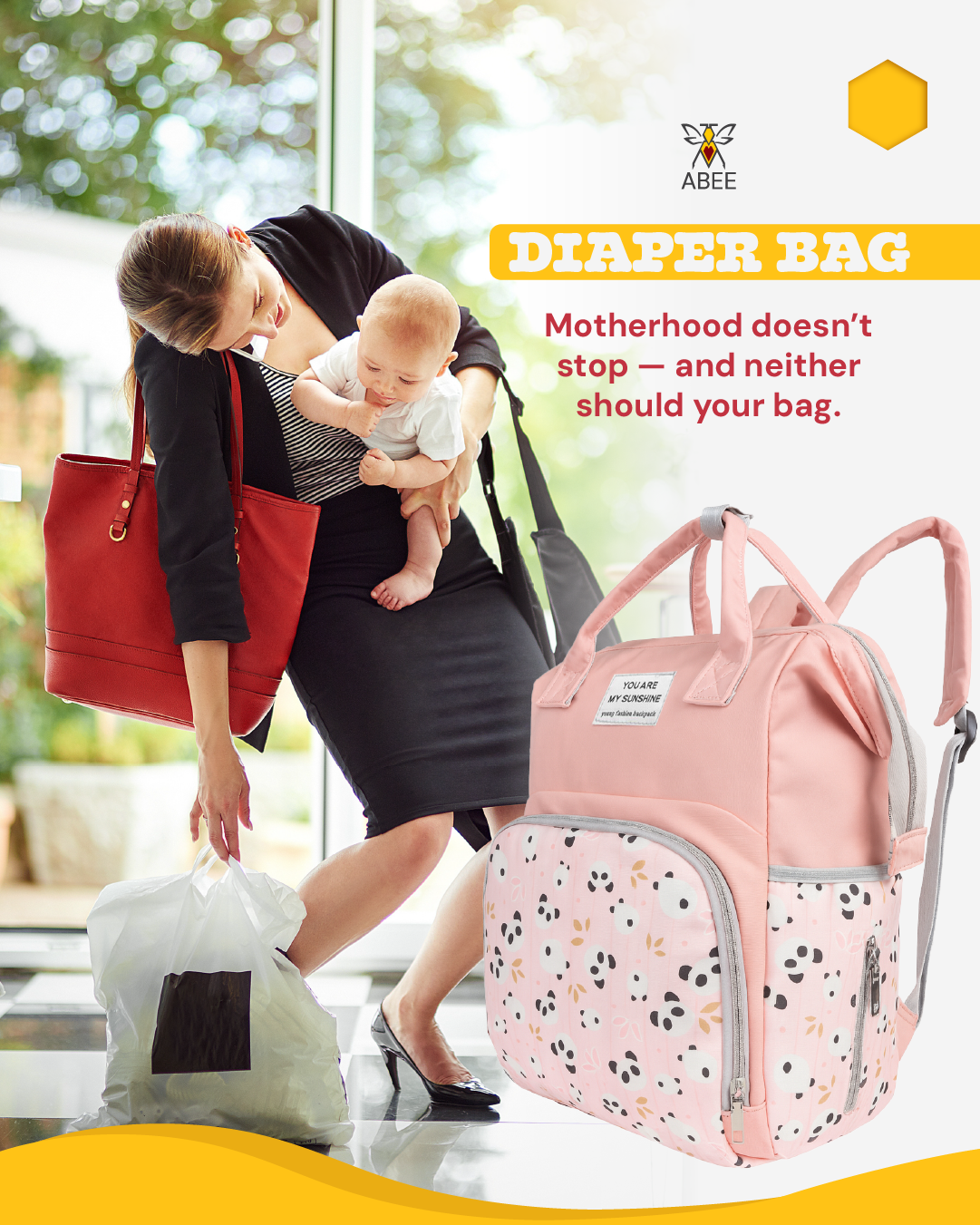 Smart Diaper Bag – Keep Everything Organized for You and Your Baby