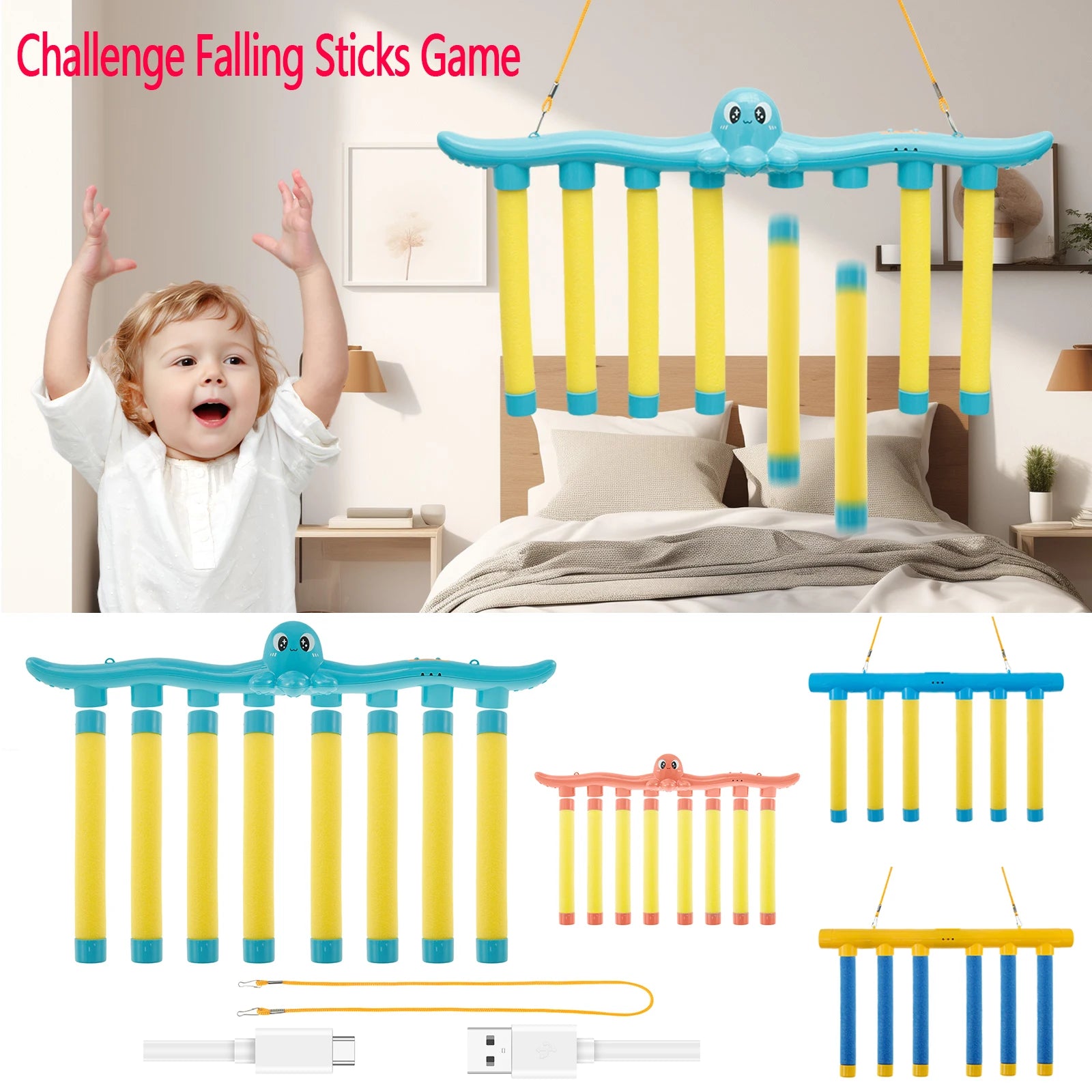 Challenge Falling Sticks Game Kids 